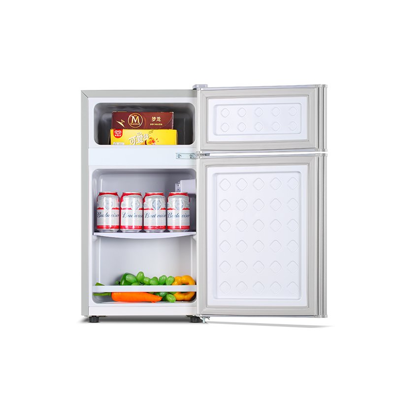 Wholesale Compact Portable Double-Door Stainless Steel Fridge - 58L/78L/88L/98L/118L/158L | Manual Defrost | Grade 1 Energy - Image 3