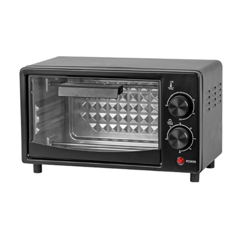 Wholesale Bulk 13 Liter Professional Custom-Made Black Digital Oven with Timer Function – Suitable for Household Use
