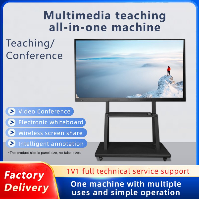 Wholesale 55-110 Inch 4K LED Digital TV with Touch Screen, 120Hz Refresh Rate & Built-in Speakers
