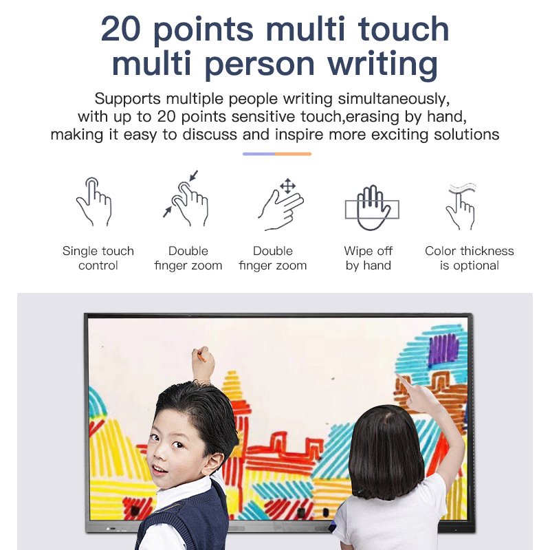 Wholesale 55-110 Inch 4K LED Digital TV with Touch Screen, 120Hz Refresh Rate & Built-in Speakers - Image 3