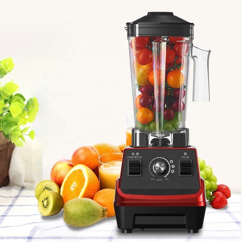 Heavy Duty Commercial Blender 1800ML, 4 Speeds, Custom Color & Logo