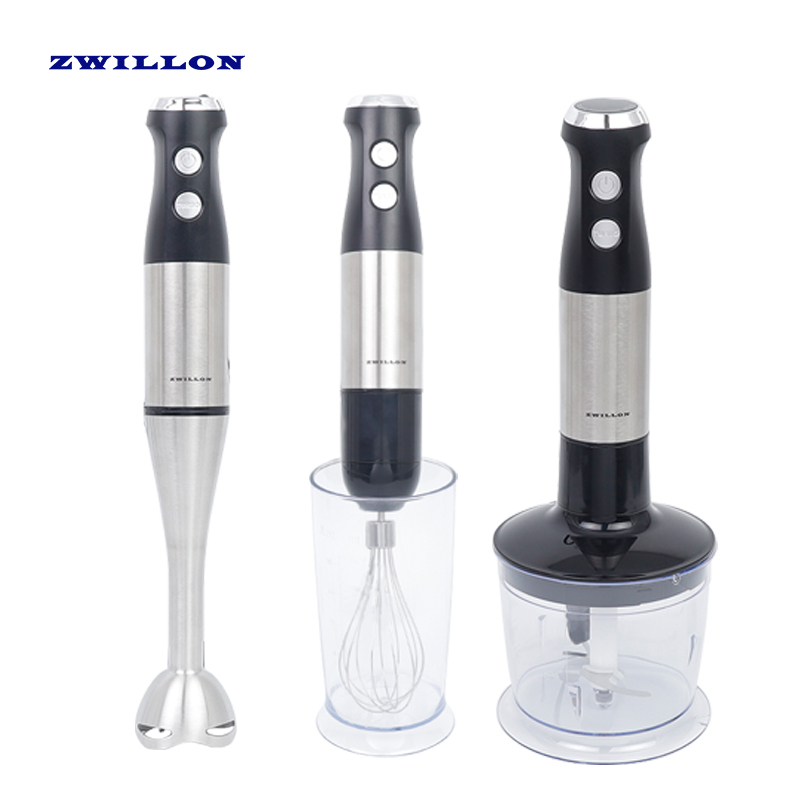 Hand Blender 600W ZWILLON, 500ML Chopper & 600ML Cup for Fruit Shakes - Image 5