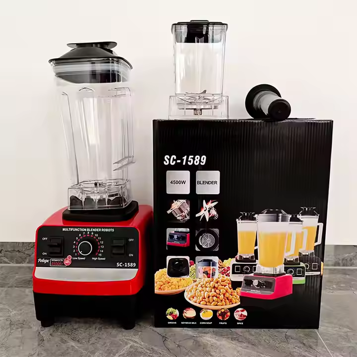Wholesale Silver Crest 2 in 1 Commercial Blender 4500W, 2L Capacity Mixer Grinder - Image 2