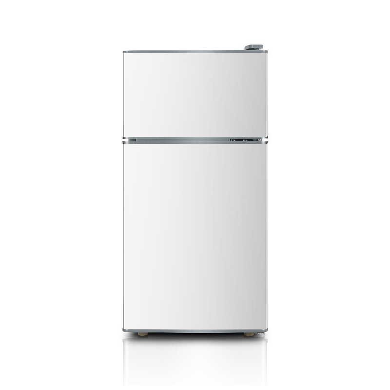 Factory Direct 62L Stainless Steel Double-Door No Frost Fridge - Image 1