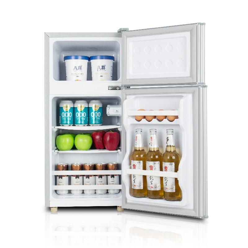Factory Direct 62L Stainless Steel Double-Door No Frost Fridge - Image 2