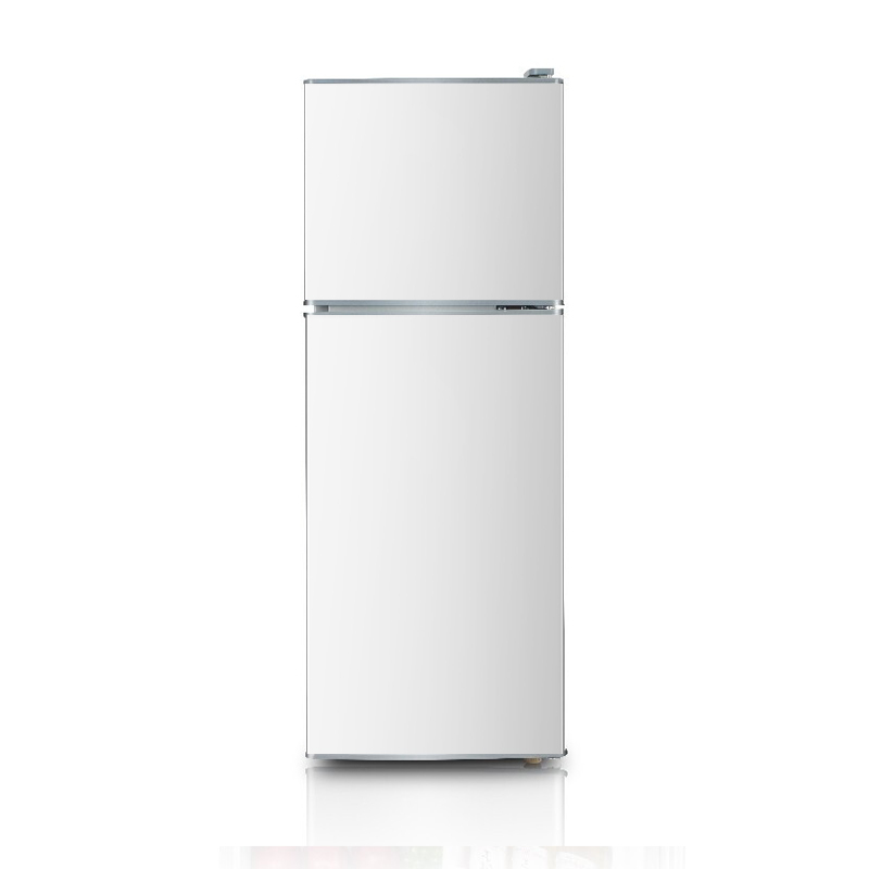 Factory Direct Stainless Steel Double-Door 98L Portable Fridge Compressor - Image 1