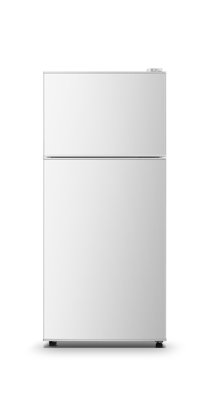 Factory Direct 102L Stainless Steel Double-Door No Frost Fridge for Hotel Home - Image 2