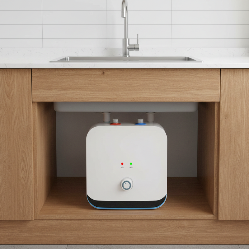 8L Smart Electric Water Heater 1500W Wall-Mounted IPX4 Kitchen - Image 3