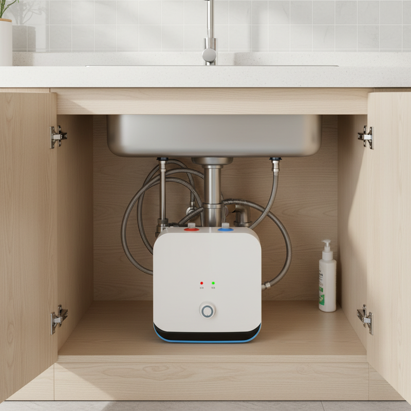 8L Smart Electric Water Heater 1500W Wall-Mounted IPX4 Kitchen - Image 4