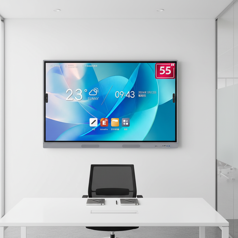 55 Inch 4K 120Hz Touch Screen LED TV with Android 13, 400nits Brightness - Image 2