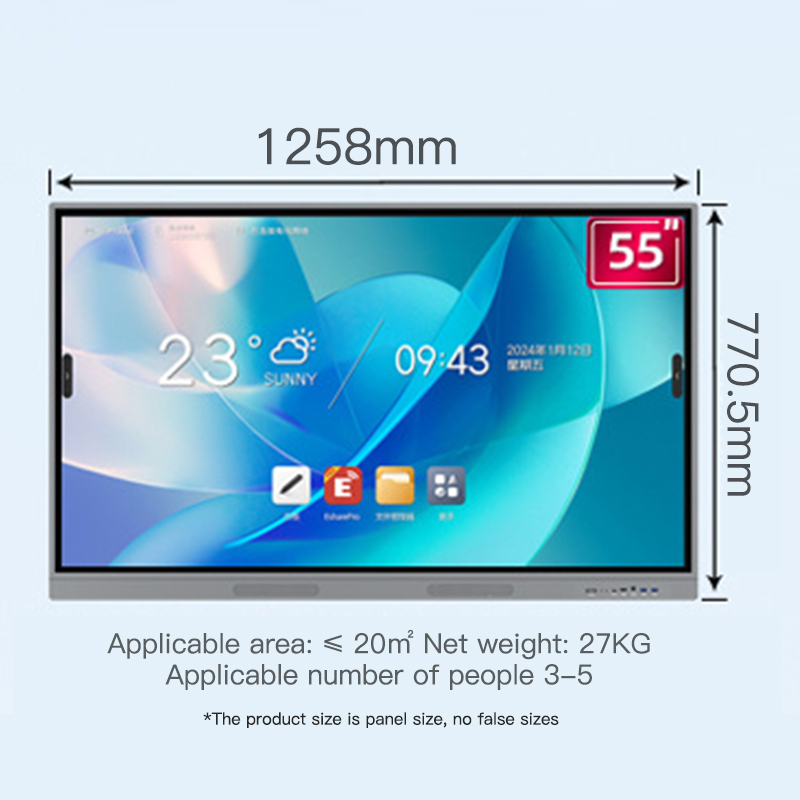 55 Inch 4K 120Hz Touch Screen LED TV with Android 13, 400nits Brightness - Image 4