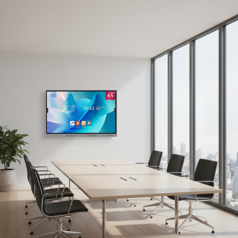 65Inch Touch Screen 4K LED TV 120Hz, Android 13, 400cd/m² Brightness - Image 2