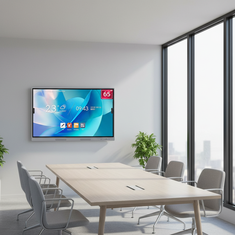 65Inch Touch Screen 4K LED TV 120Hz, Android 13, 400cd/m² Brightness - Image 3