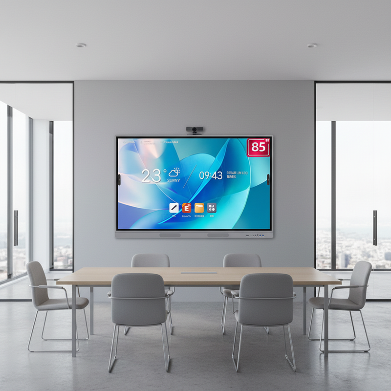 85 Inch 4K Touch Screen LED TV, 120Hz Android 13 Smart Digital Display - Image 3