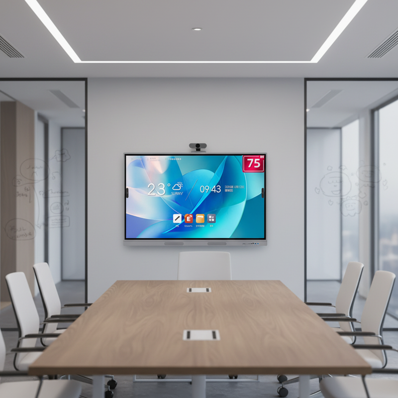 75Inch Touch Screen LED TV 4K 120Hz, Android 13.0, 400cd/m² Brightness - Image 4