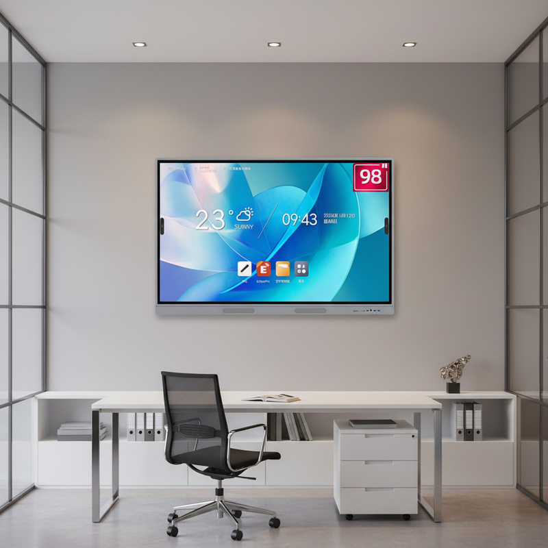 98-Inch Touch Screen LED TV 4K 120Hz, Android 13.0, 400cd/m² Brightness - Image 3