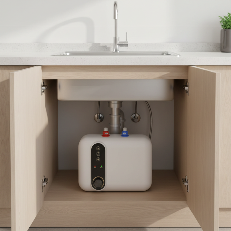 12L Smart Electric Water Heater 1.5kw Wall-Mounted IPX4 220V Household - Image 3