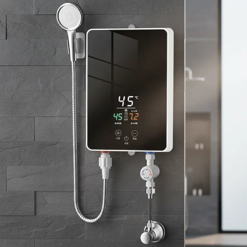Intelligent 7000W Electric Instant Water Heater with LED Display - Image 4
