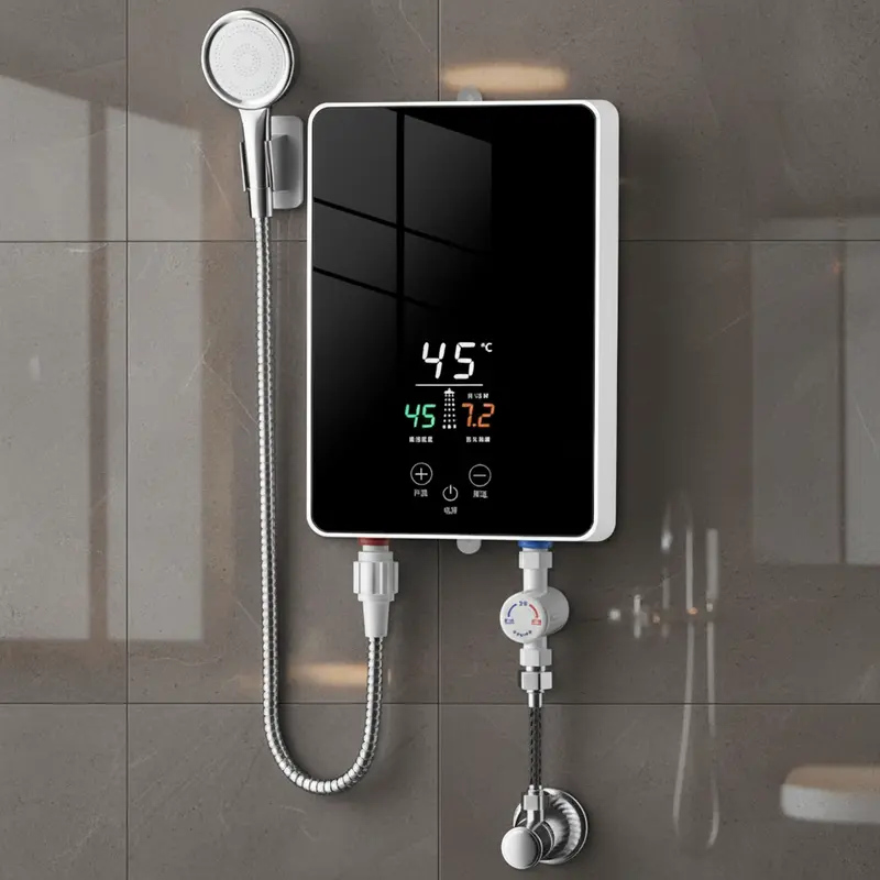 Intelligent 5000W Electric Water Heater with LED Display & Constant Temperature - Image 3
