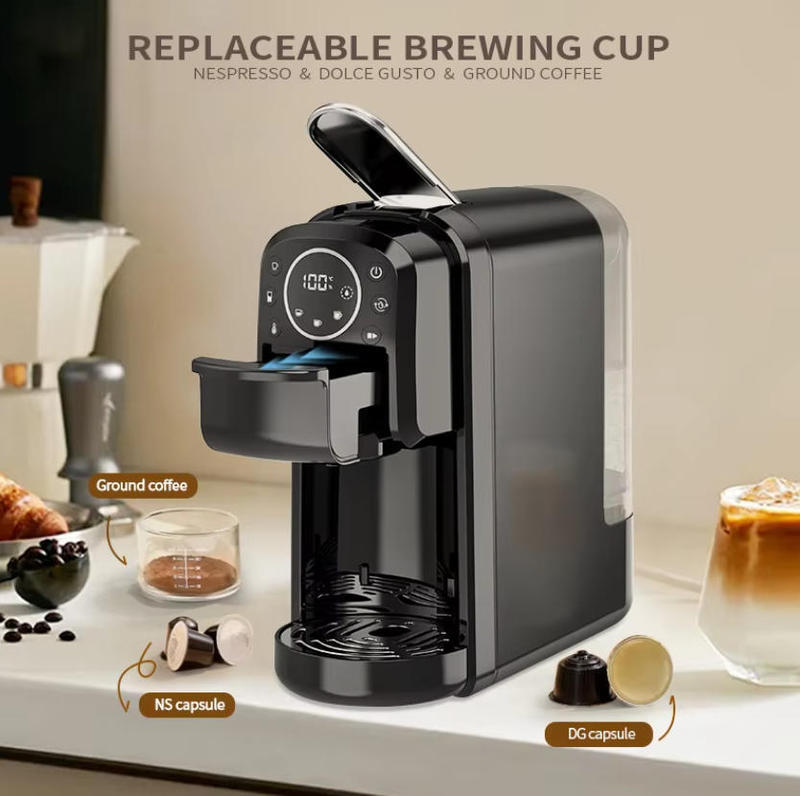 Home 3-in-1 Automatic Espresso Machine with Digital Display & 20 Bar Pressure - Image 5