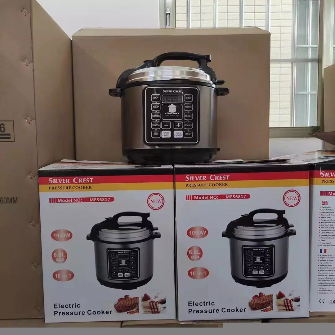 MY-C540G 6L Electric Pressure Cooker with LCD Display & 24H Preset