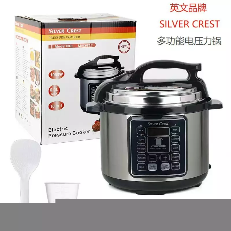 MY-C540G 6L Electric Pressure Cooker with LCD Display & 24H Preset - Image 4