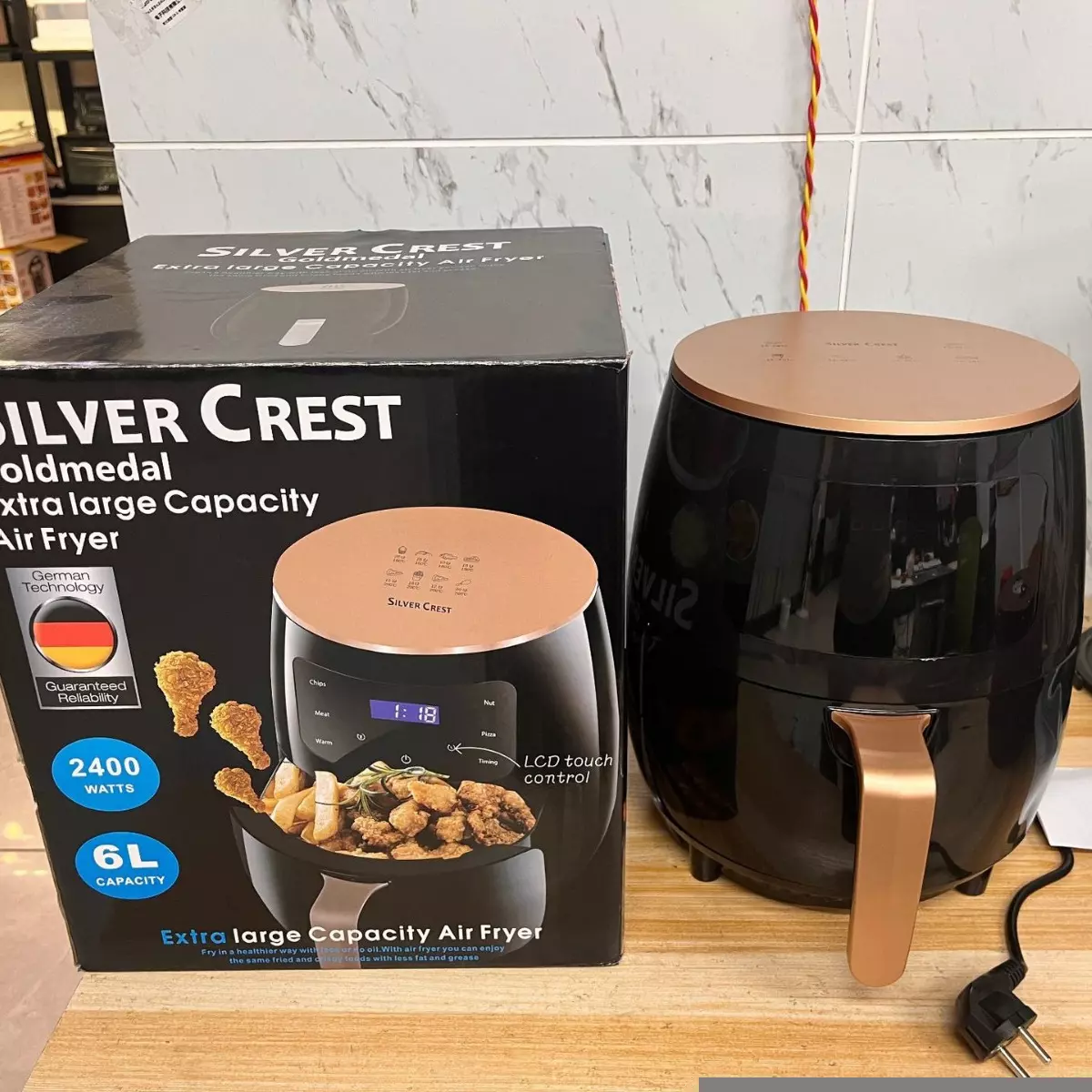 4.5L Air Fryer 111V~240V, 310x310x390mm 50Hz WT-021-1 - Image 2