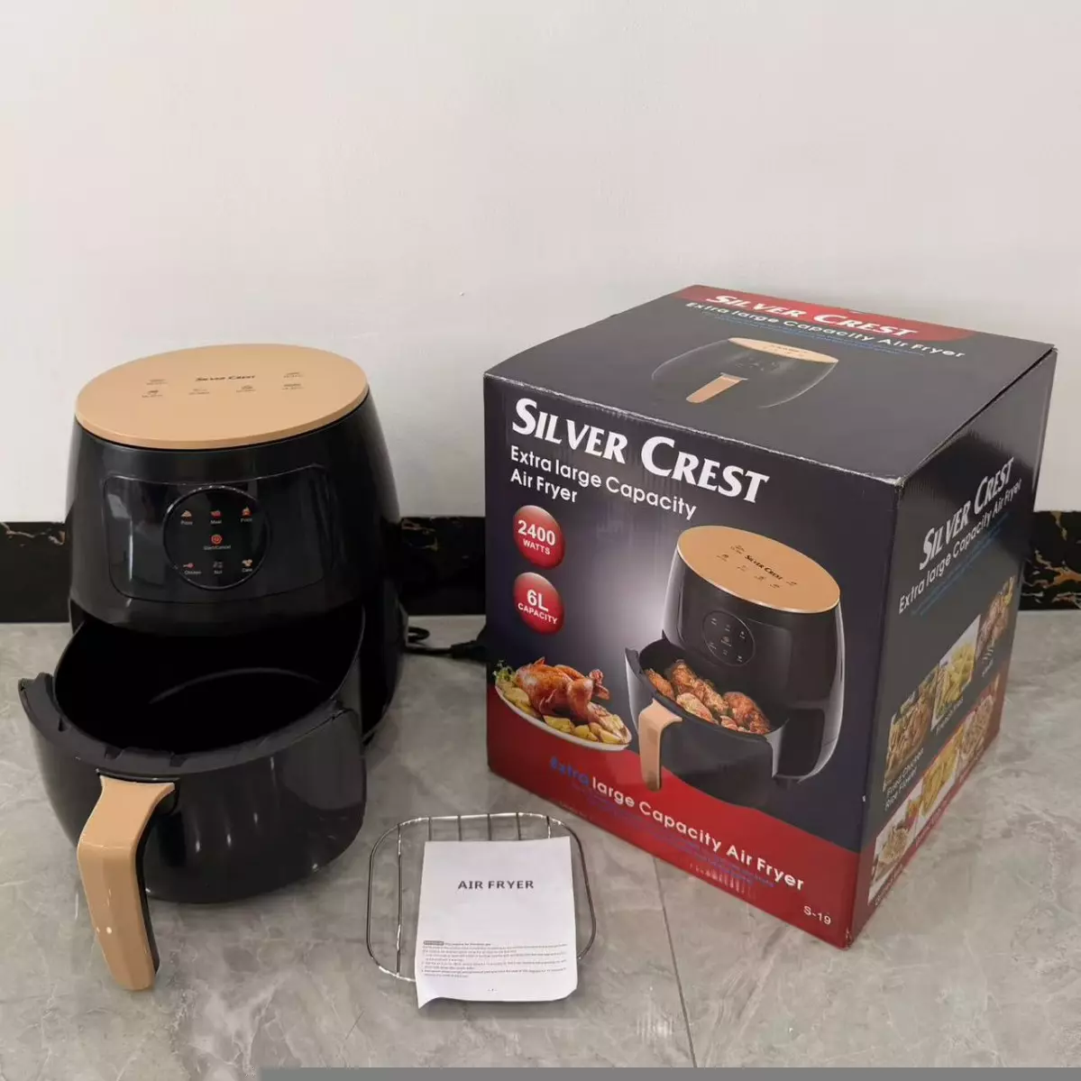 4.5L Air Fryer 111V~240V, 310x310x390mm 50Hz WT-021-1 - Image 4