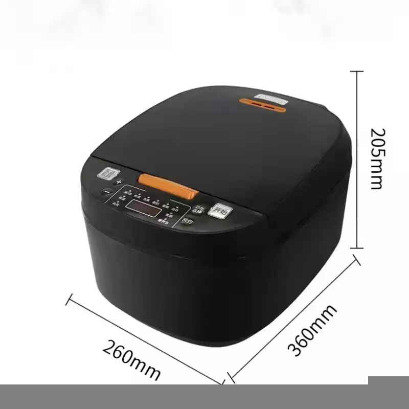 Smart Firewood Rice Cooker 5L Black 220V EU/UK, Non-stick, 900W, 4-5 Person - Image 4