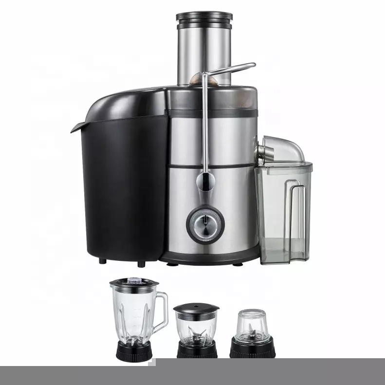 Stainless Steel 4-in-1 Juicer Blender Grinder, 1L Ins Style 111V-240V - Image 5