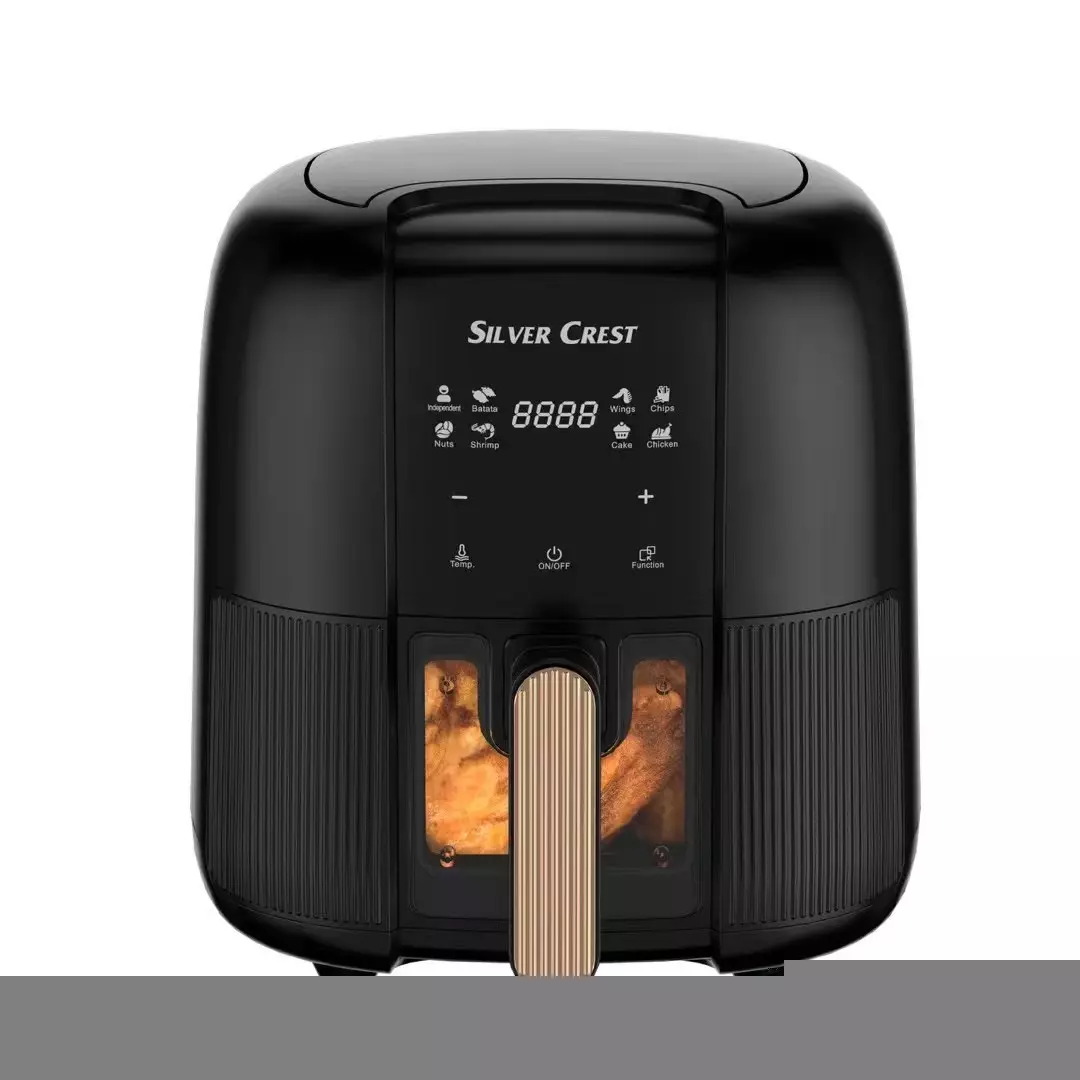 Air Fryer 4L 1400W Touch Control SILVER CREST WT-021-1 Hot Air Circulation - Image 5