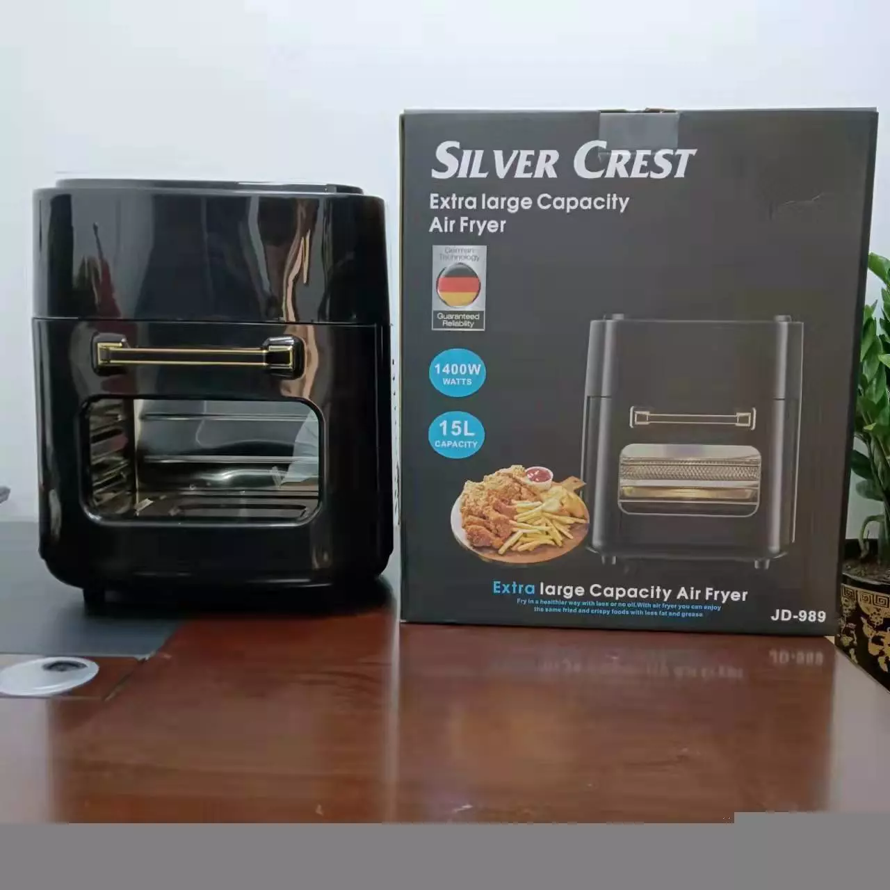 Silver Crest 15L Air Fryer 6L Hot Circulation 111V~240V JD-989 - Image 5