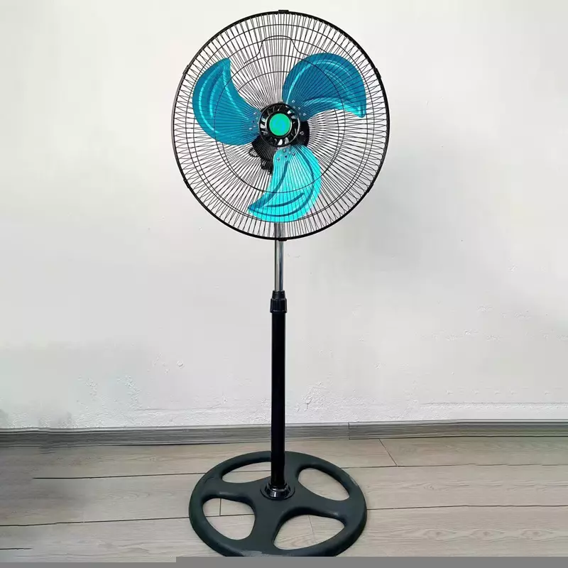 18 Inch Floor Standing Fan with Oscillation, 75W DC Motor, 6-Speed, Wall Mountable