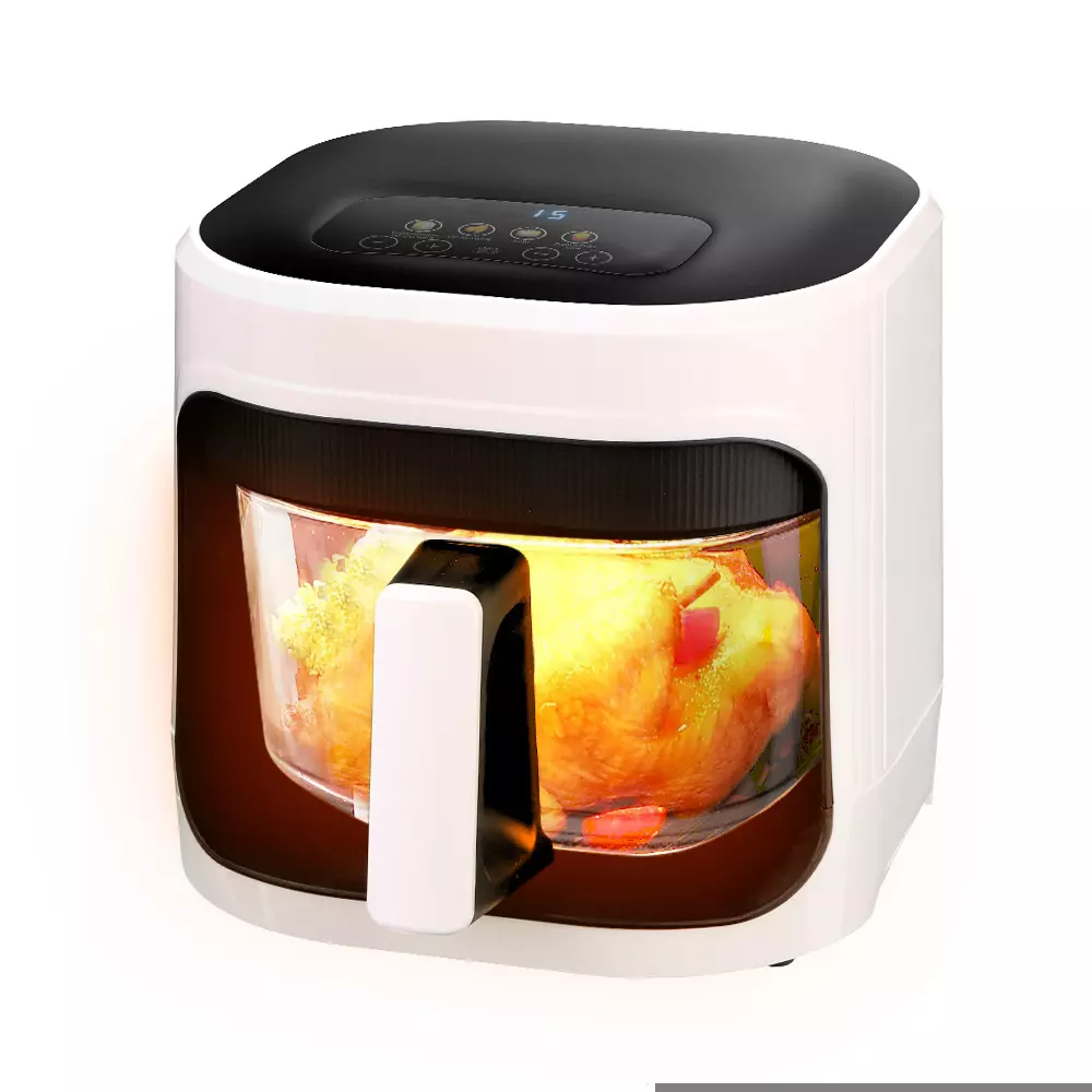 8L Glass Air Fryer with View Window, 1400W, 111V-240V, for Home Use - Image 5