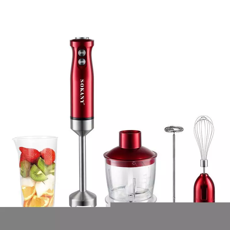 SOKANY 4-in-1 Blender Hand Mixer, 1L Non-Auto Clean, 2 Speeds - Image 4