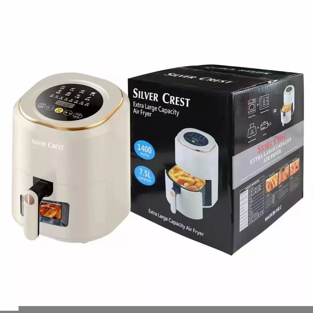 SC-508 5.8L Air Fryer 1300W EU Plug, 111V-240V Hot Circulation Oven