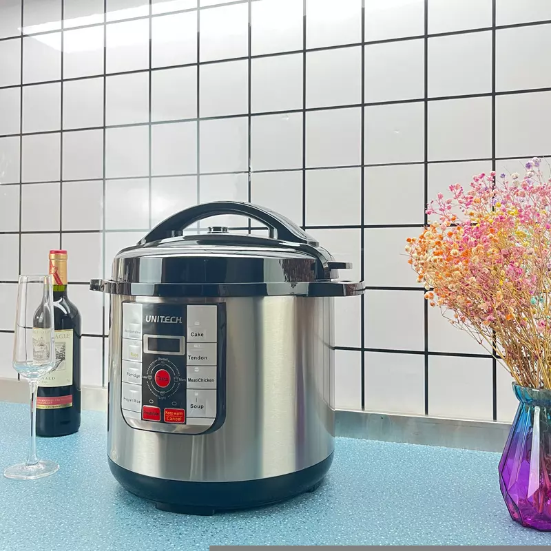 熊哲察 8L Electric Pressure Cooker MY-C540G, 1000W, 8+1 Safety, LCD Display - Image 3