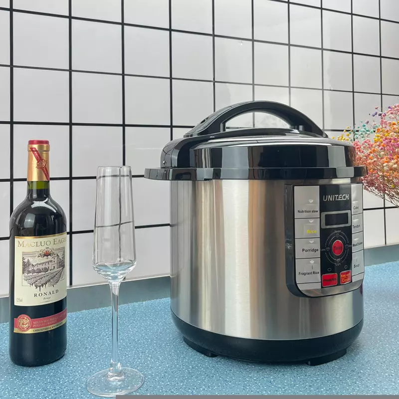 熊哲察 8L Electric Pressure Cooker MY-C540G, 1000W, 8+1 Safety, LCD Display - Image 4