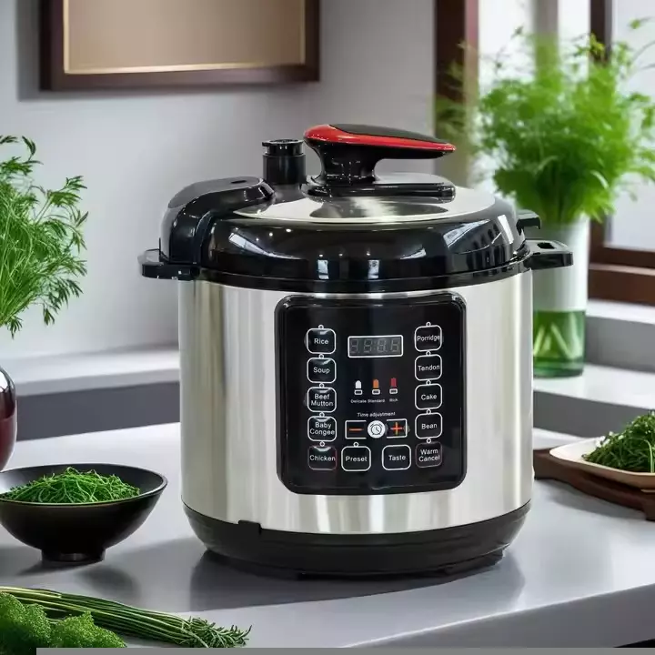Rapier 6L Electric Pressure Cooker Stainless Steel EU Plug 1000W MY-C540G