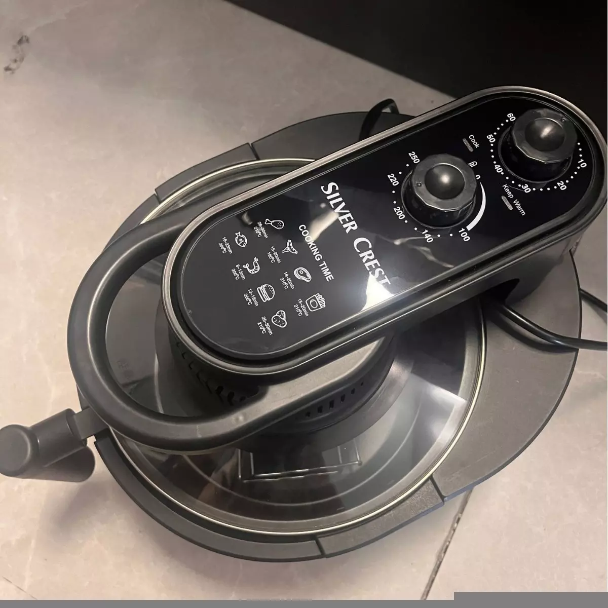OEM 5L Visual Air Fryer with 3C Certified 111V-240V Wide Voltage - Image 4