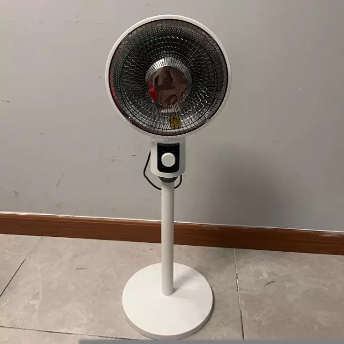Wall-Mounted Heater with Remote, Electric Heater 1500W, 3-Speed, Overheat Protection