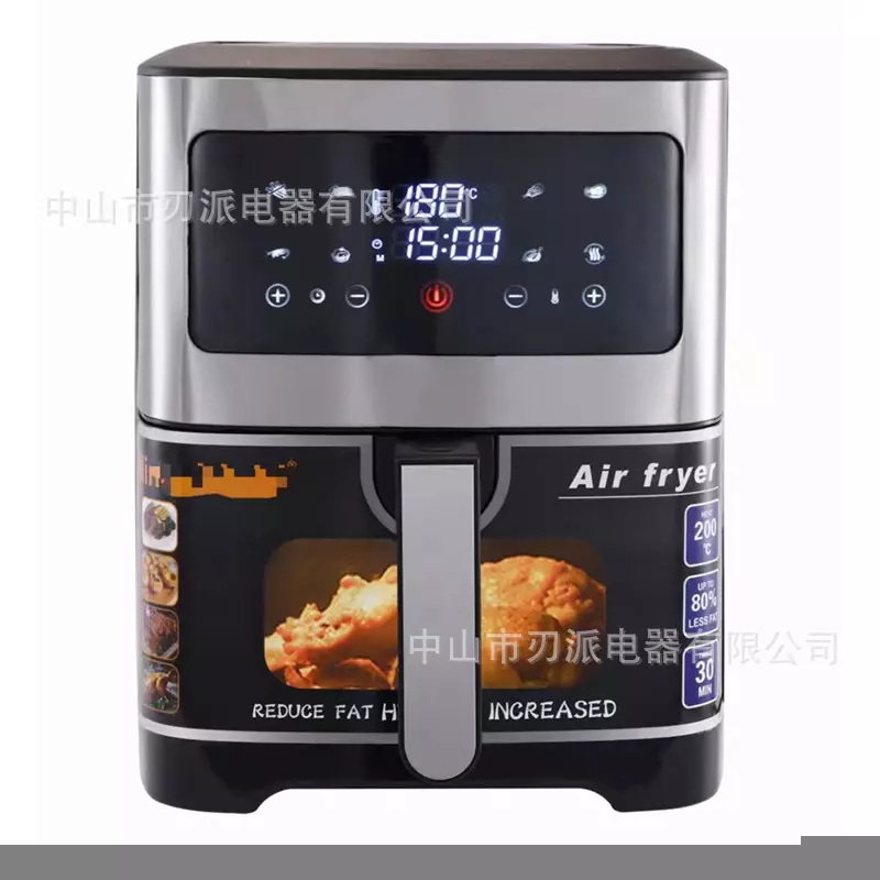 Large Capacity Air Fryer with Window, 10L Visual Oil-Free Oven, 1700W - Image 3