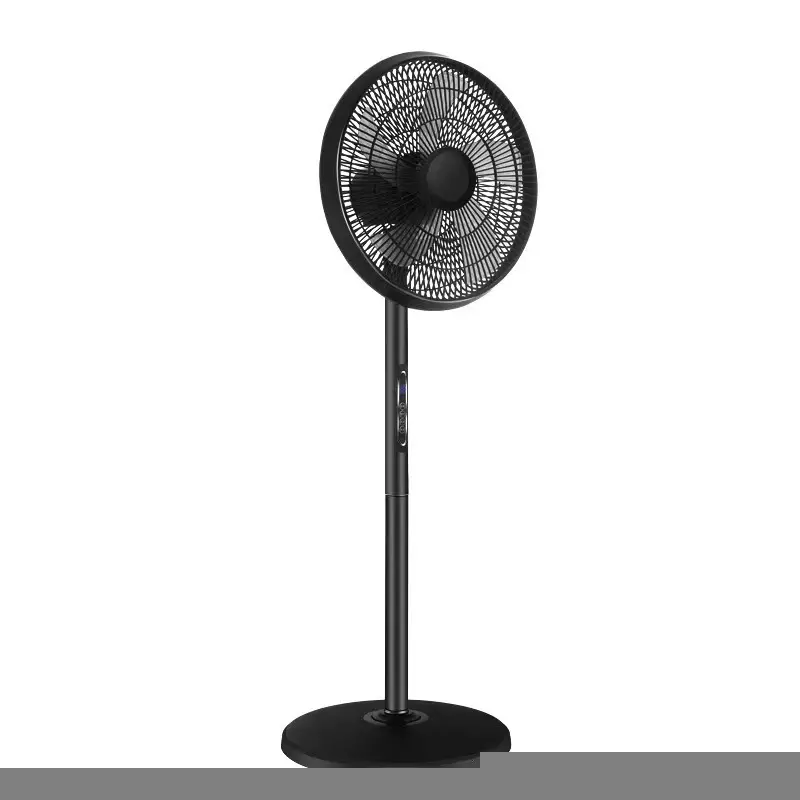 Remote Control Floor Fan 16 Inch 3-Speed Oscillating Black White - Image 5