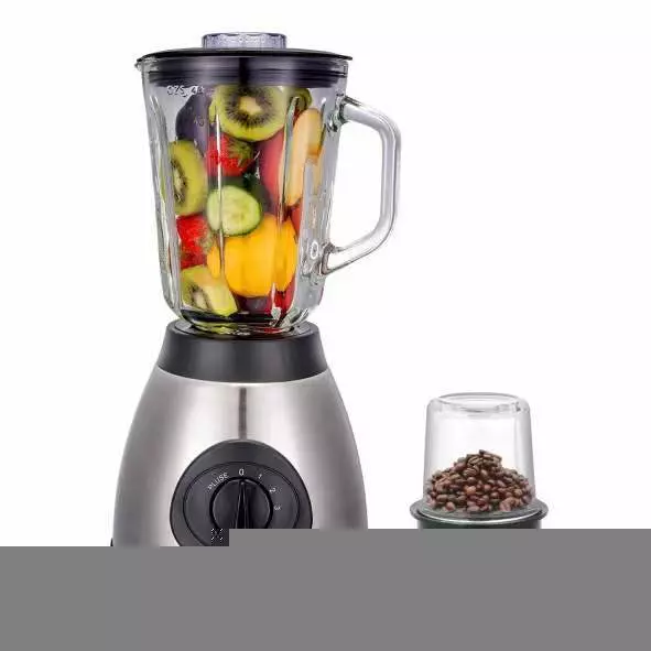 3-in-1 Blender, 1.5L Industrial 3-Speed 4-Blade Food Processor, 110-240V - Image 3