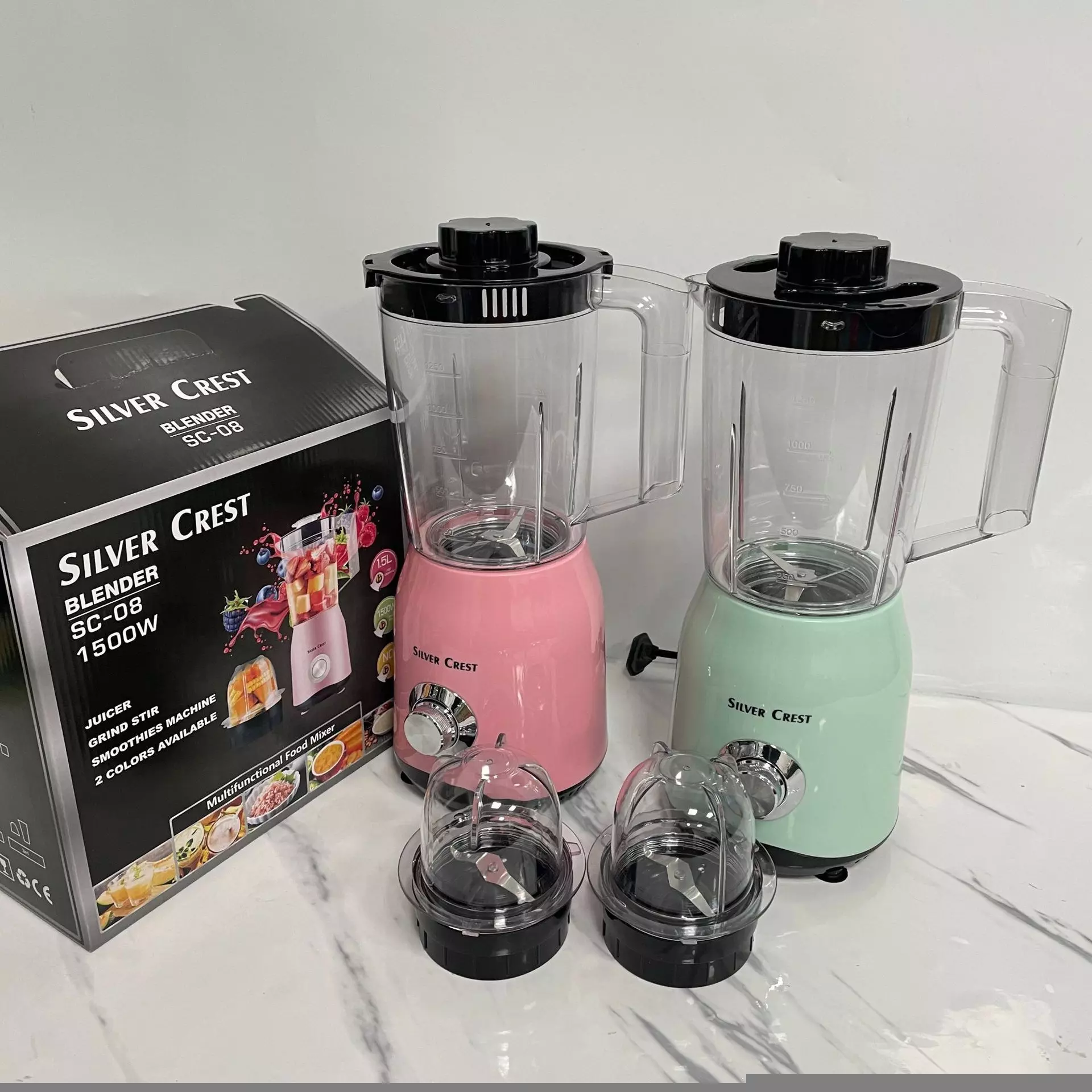 SILVER CREST Blender 800W 2-Speed for Juicing, Mixing & Grinding - Image 1