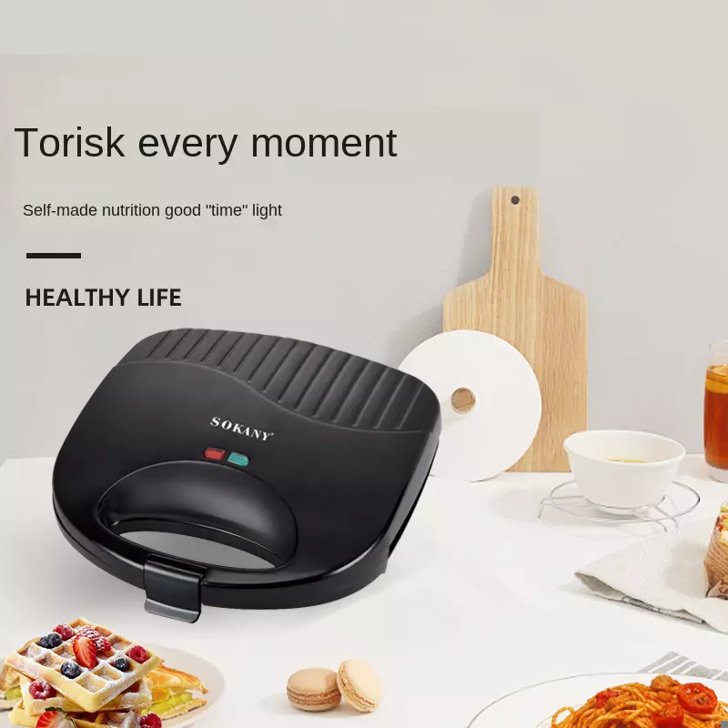 SOKANY 700W European Waffle Maker, 220V Pancake Baking Machine - Image 2