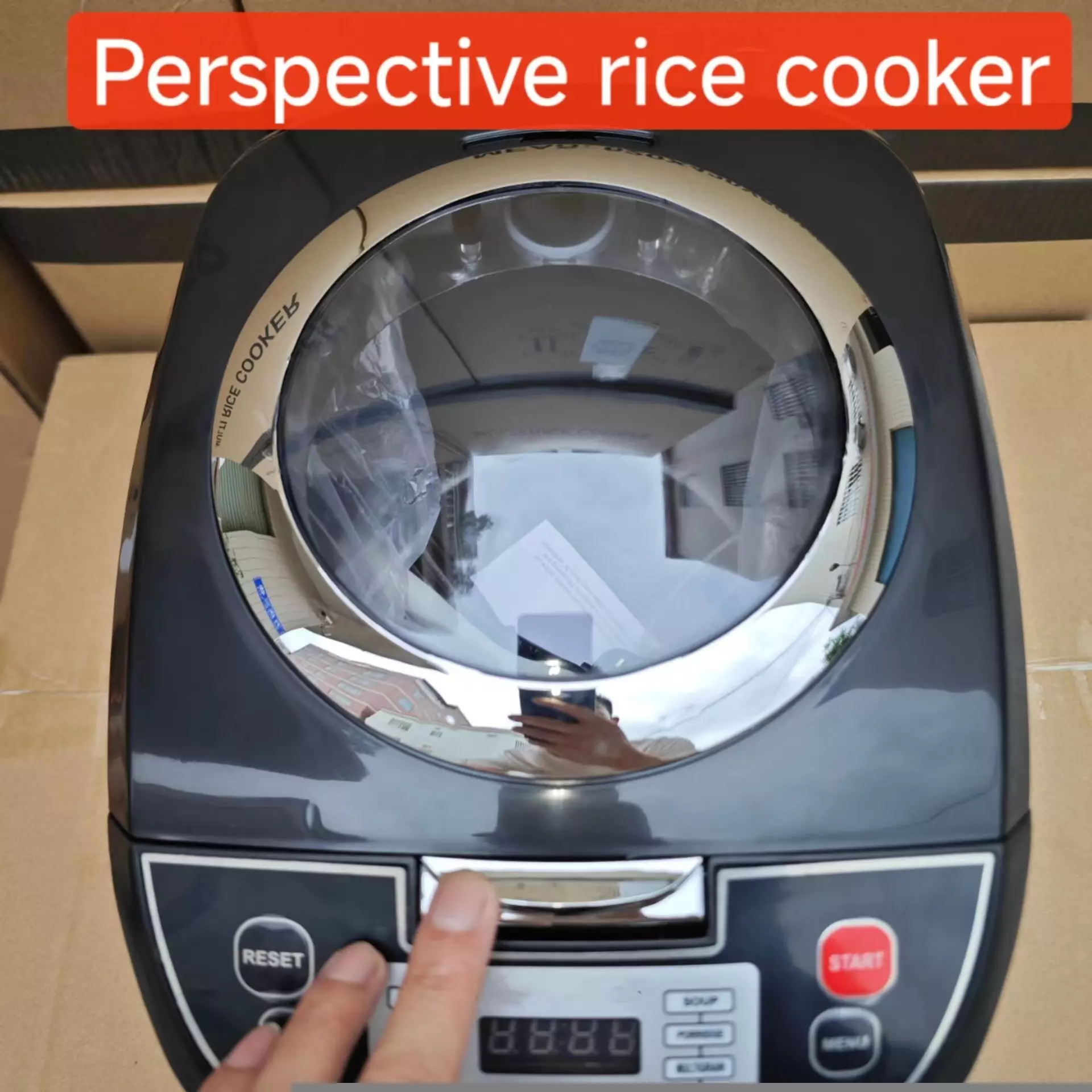 5L Electric Rice Cooker with Steaming, 800W, 5L, 220V EU/UK - Image 2