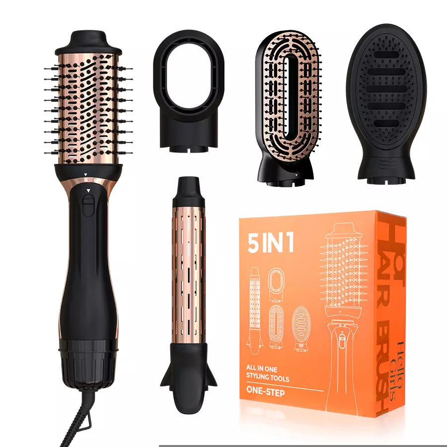 Multifunctional Hot Air Brush with Interchangeable Nozzles, 30000RPM, 1200W - Image 4