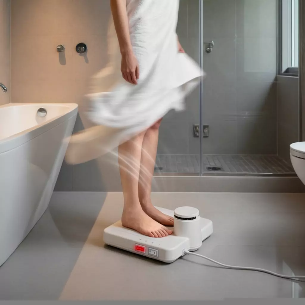Dry Body Blower 220V/110V with Heater 800W, Dual Voltage for EU/US - Image 3