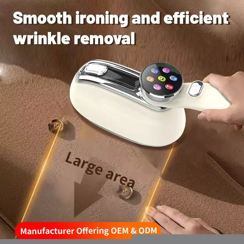 Portable Steam Iron 9908S, 50W Travel Garment Press with 5 Temp Settings - Image 3